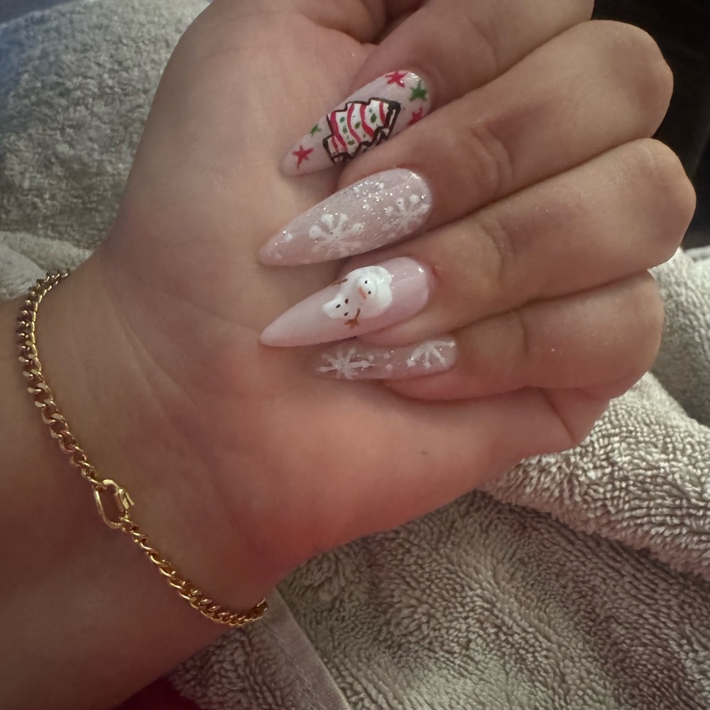 ($ varies) Homemade/Handcrafted press on nails